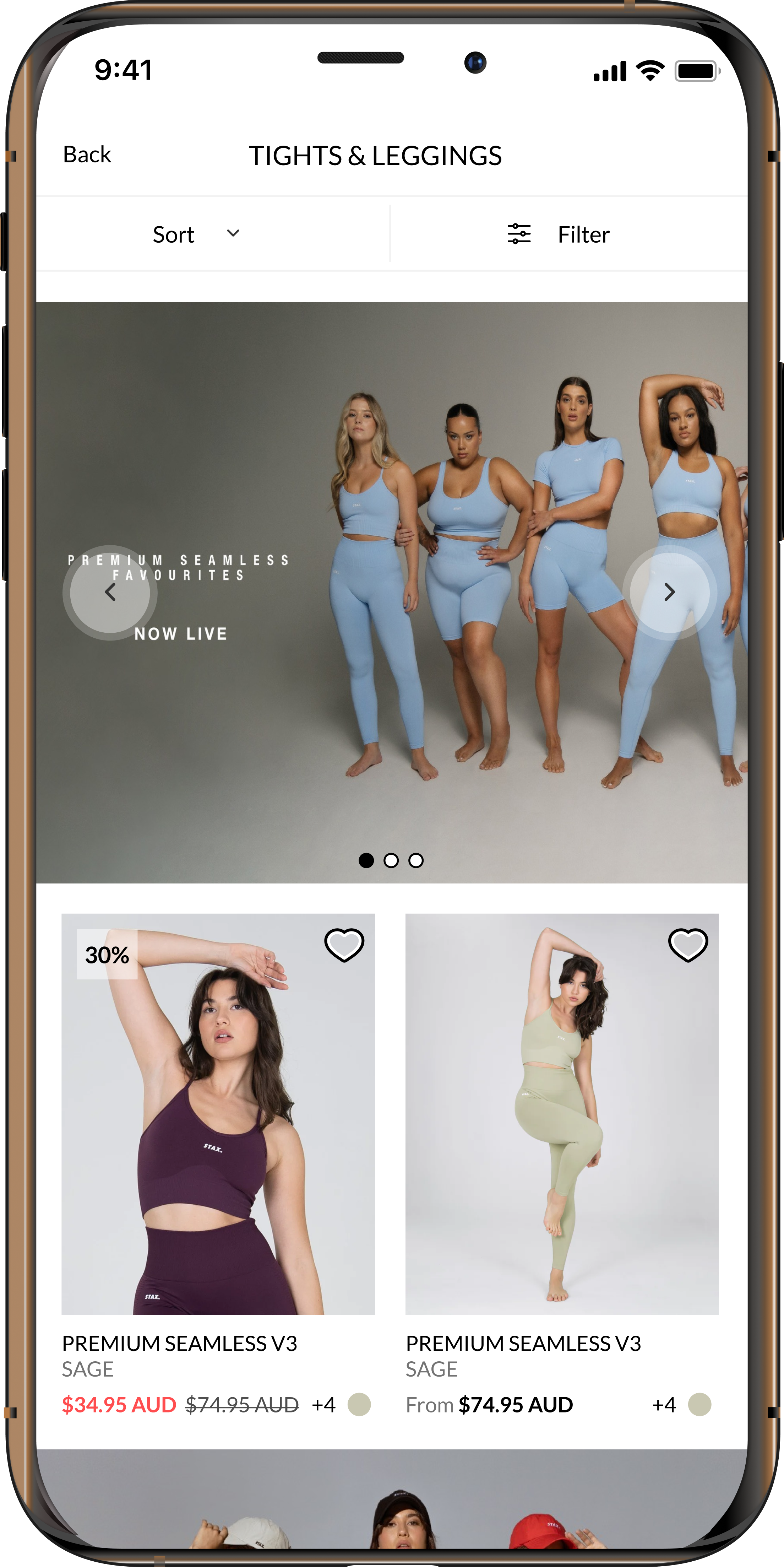 STAX App — Collection / Browse